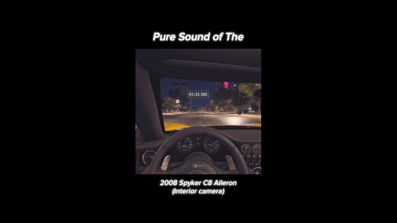 Pure Sound Of The 2008 Spyker C8 Aileron