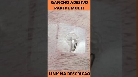 10 Gancho Adesivo Parede Multi Funcional Autocolante Casa Cozinha Quarto Banheiro Organizado