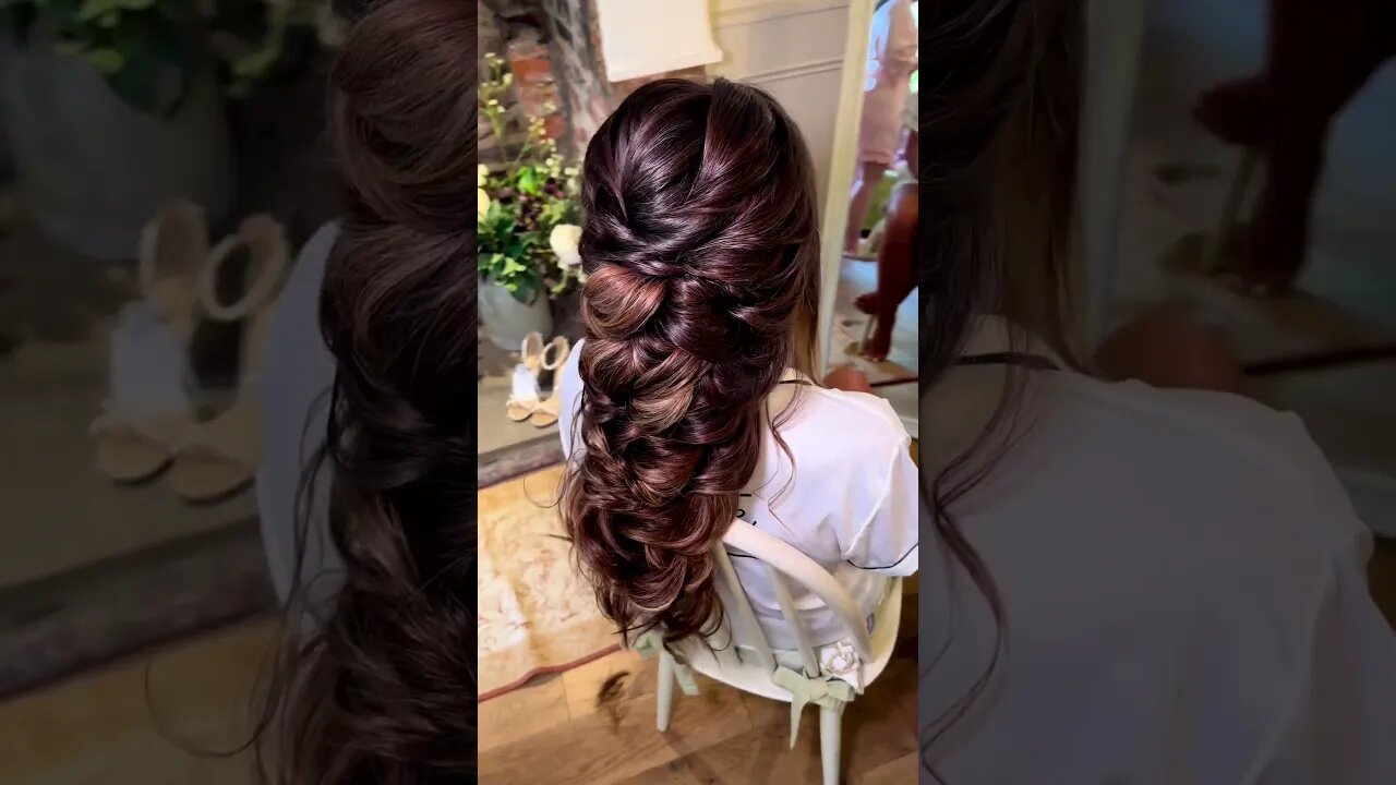 You don't need to be attending an A list event to enjoy gorgeous hair #hairtutorial #clipins