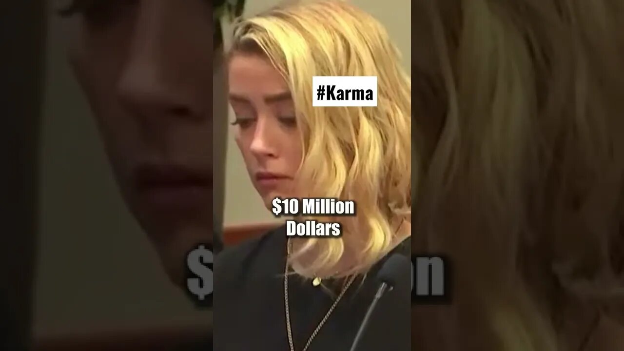 Amber lost $15 Million #justiceforjohnny #amberheardtrial