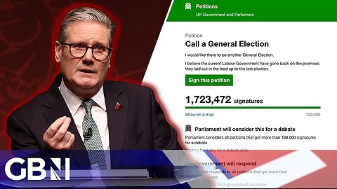 MILLIONS sign petition calling for General Election thanks to Starmer's '1984 socialist nightmare!'