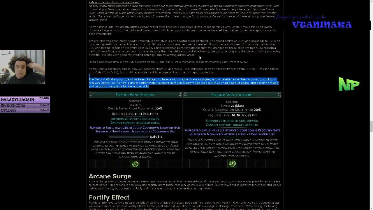 (POE)Resumo 3.15 Manifesto (parte 4) Mobilidade
