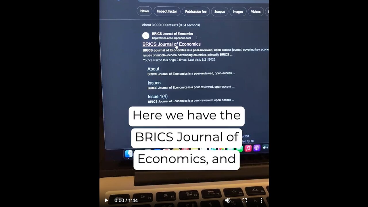 🚨BRICS JOURNAL OF ECONOMICS mentions $XRP, #XRPL and DLT in paper📄 about DE-DOLLARIZING.