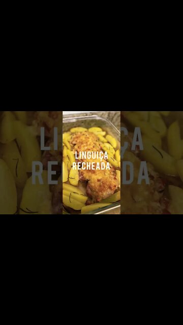 LINGUIÇA RECHEADA 🤤 | Receitas #Shorts