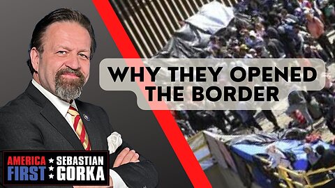 Why they opened the border. Sebastian Gorka on AMERICA First