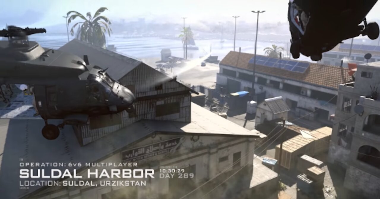 CALL of DUTY Modern Warfare: Suldal Harbor