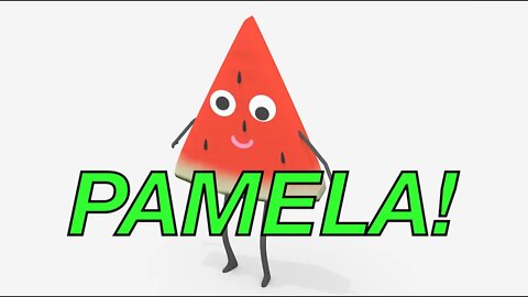 Happy Birthday PAMELA! - WATERMELON Birthday Song