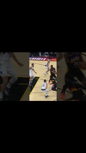 Crowder KICKS Luka in the NUTS!😳 #shorts