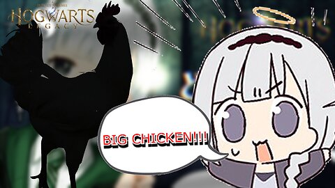 vtuber Shirayuri lily beeg chicken - Hogwarts Legacy