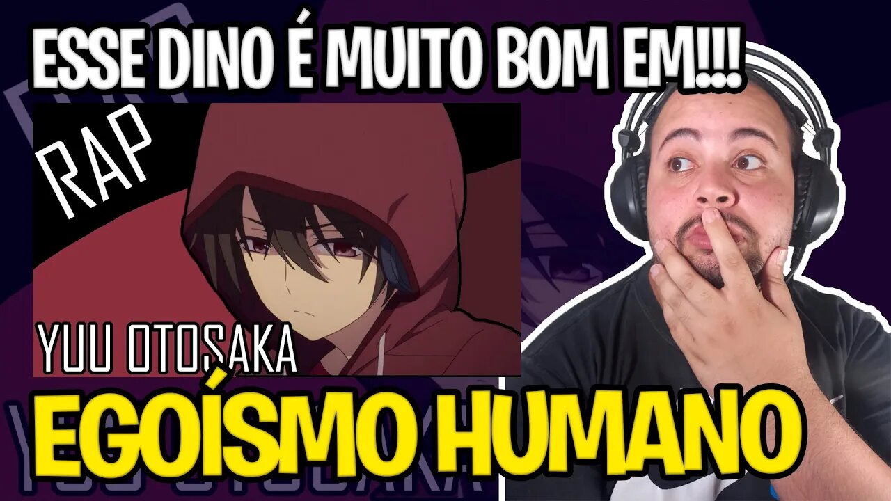 REACT Rap do Yuu Otosaka (Charlotte) - Egoísmo Humano!