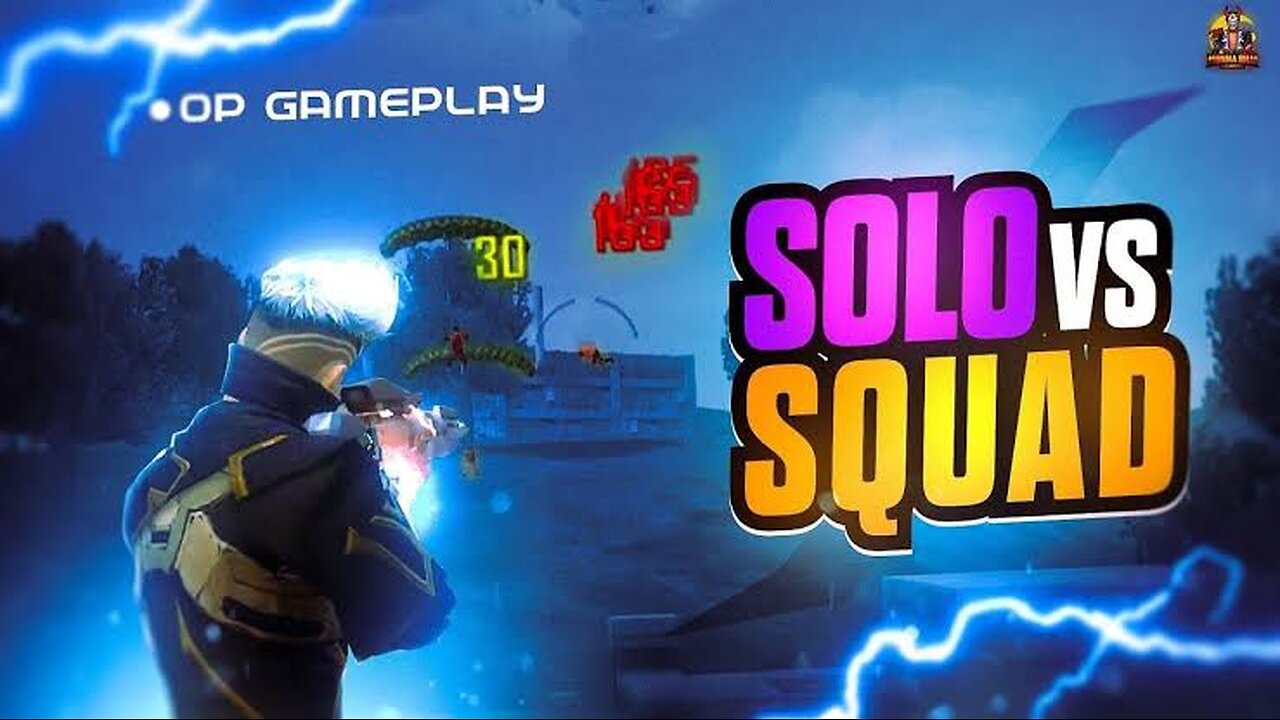 Free Fire Solo vs squad op game play #freefire #gamer #opgame