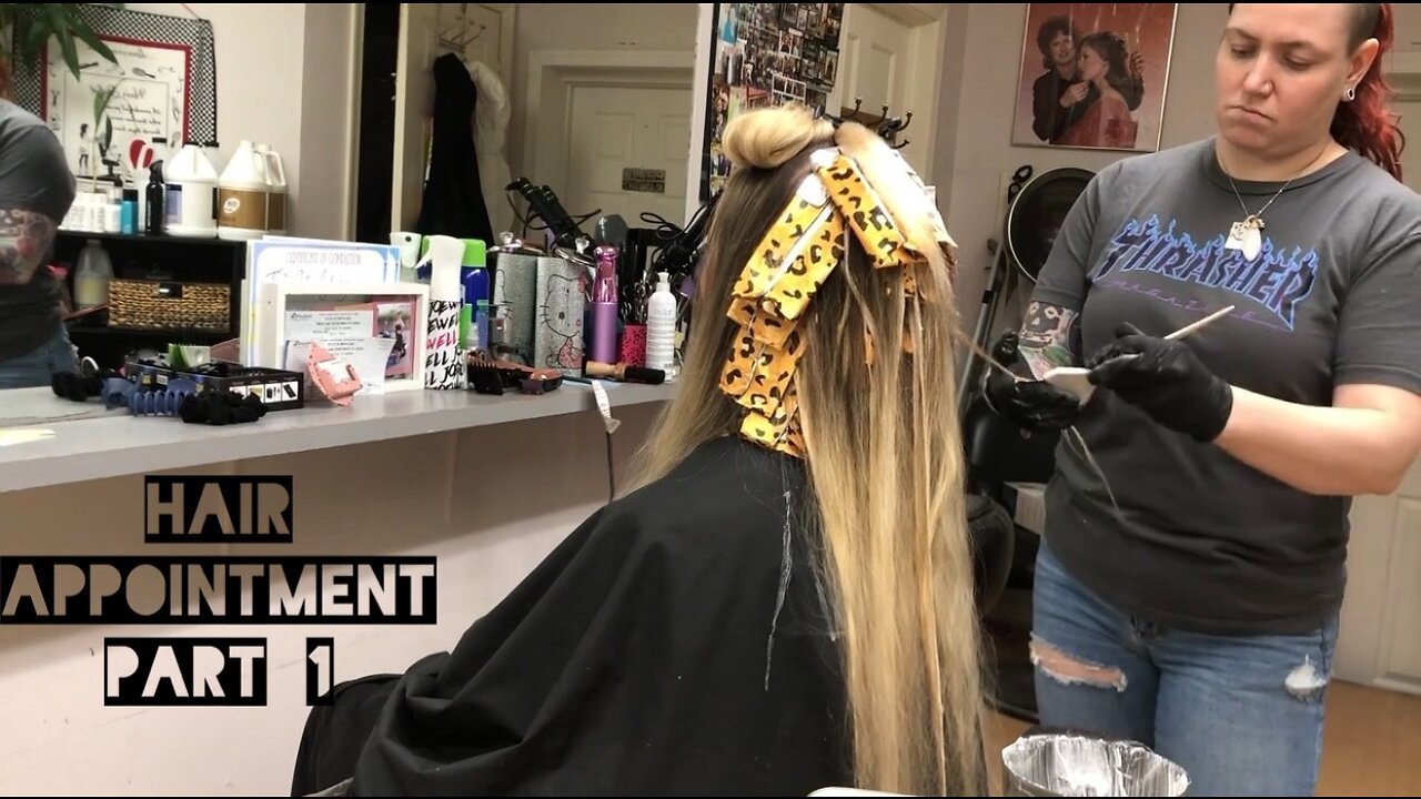 ASMR Hair Appointment Part 1!