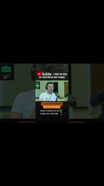 LUVA DE PEDREIRO VAI NO PODPAH? (vídeo completo no canal) #shorts #luvadepedreiro #podpah