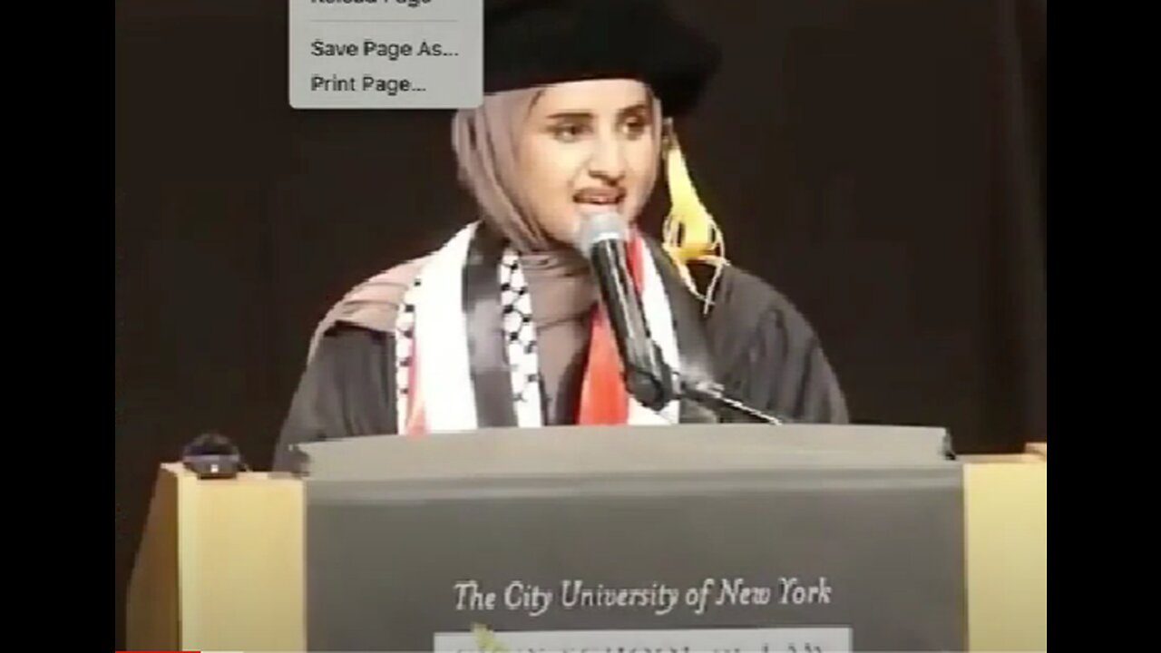 GRADUATION SPEECH AT CITY UNIVERSITY OF NEW YORK LAW SCHOOL CALLS TO DESTROY AMERICA!