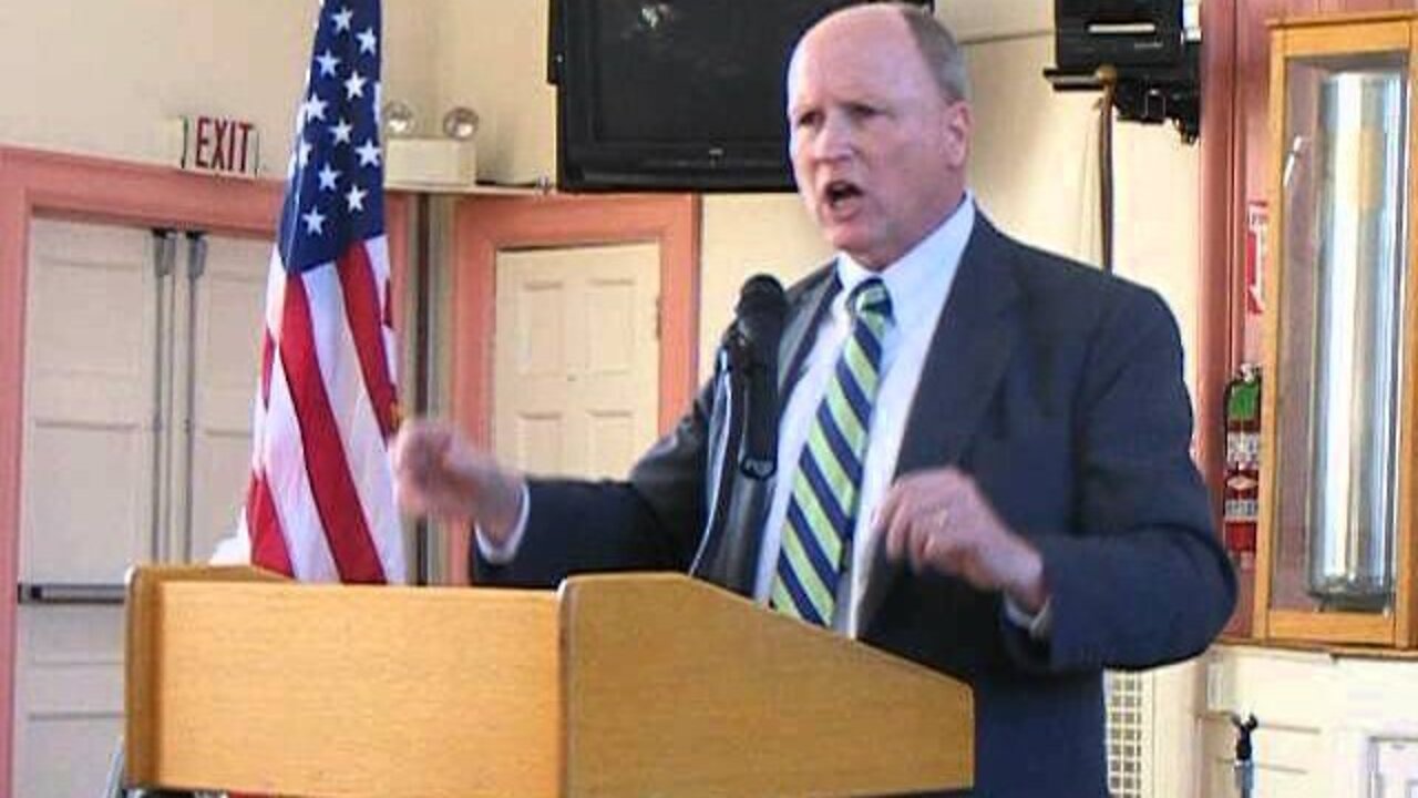 Dan Winslow at GOP Forum Tewksbury