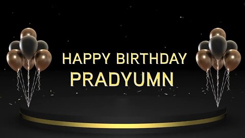 Wish you a very Happy Birthday Pradyumn