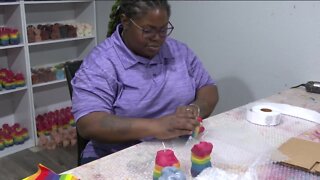 Local woman teaches body positivity through gender-neutral candles