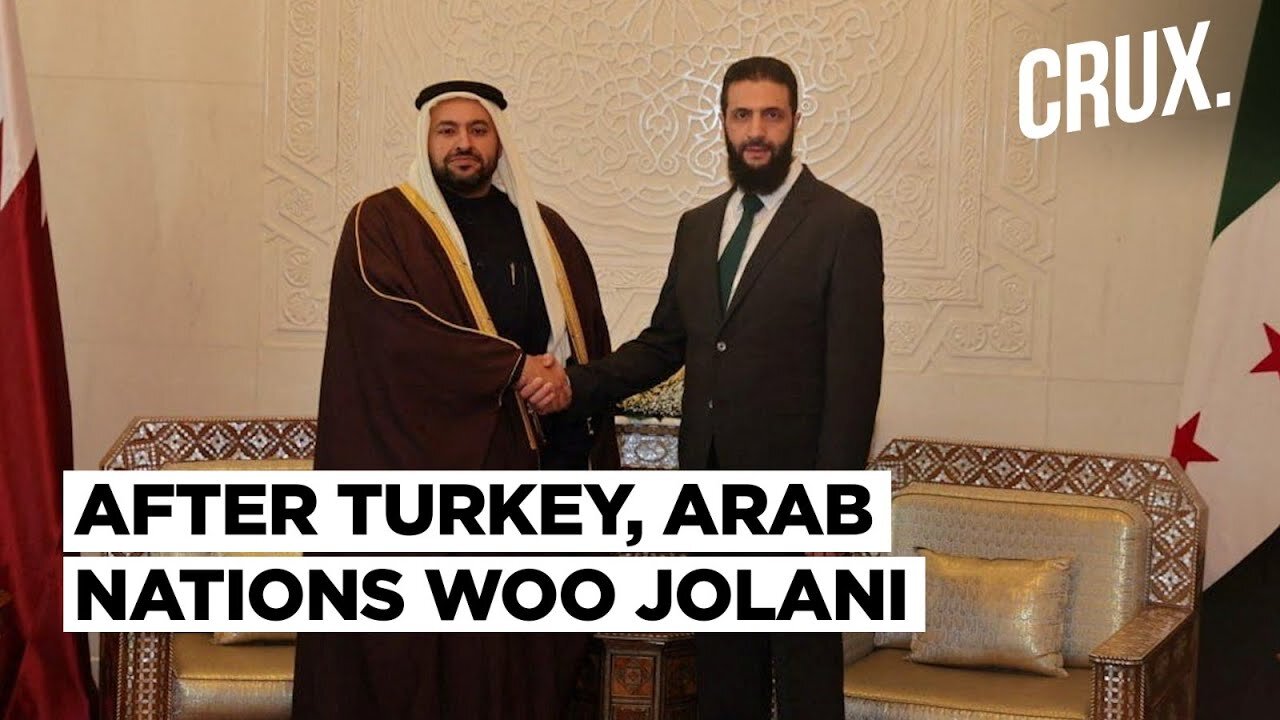 First Qatari Delegation In Syria After 13 Years As Arab Diplomats Rush To Meet Jolani In Damascus