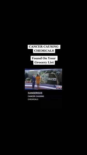 THE FOOD WE EAT IS WEAPONIZED☢️CAUSES CANCER🛒⚠️🐚💫
