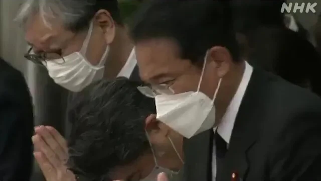 Tokyo pays it's respects to Shinzo Abe as his funeral service takes place today