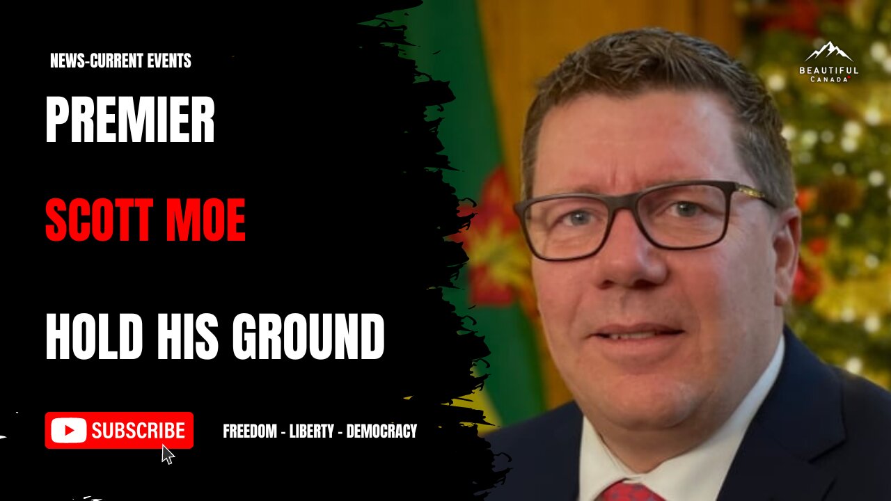 Scott Moe holds his ground