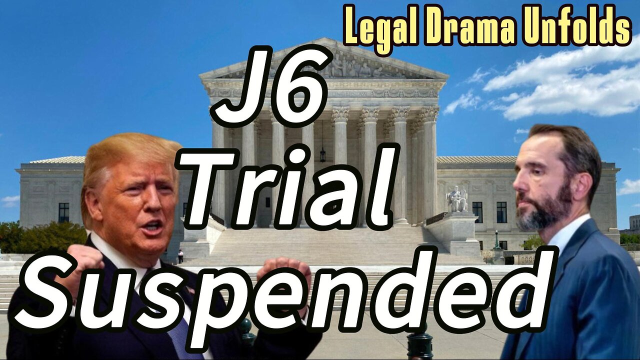 Trump Jan6 Trial Suspended! Legal Drama Unfolds. #trump#fpy