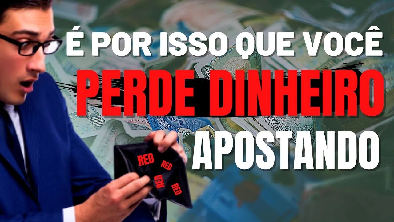 APOSTAS ESPORTIVAS | OS 3 PRINCIPAIS ERROS NAS APOSTAS (pare de fazer isso!)