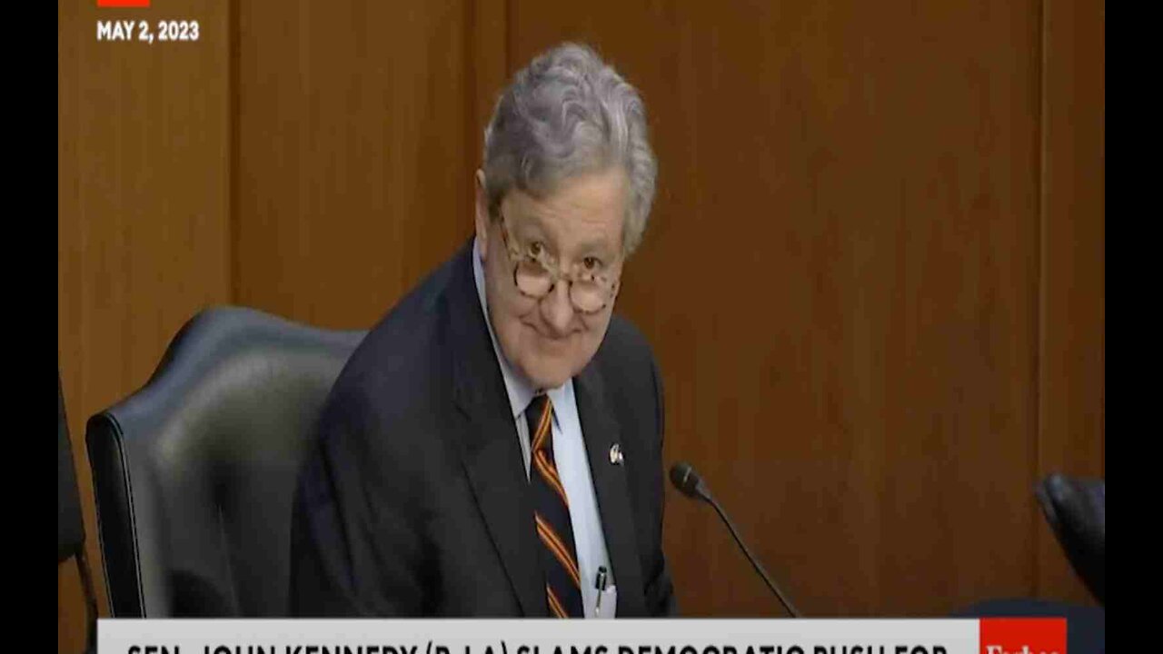 John Kennedy Scolds Dems, Schumer During Hearing for Threatening SCOTUS Justices