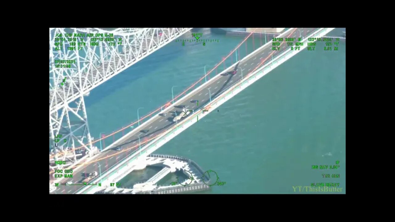 CHP helicopter assist Solano deputies with a felony pursuit