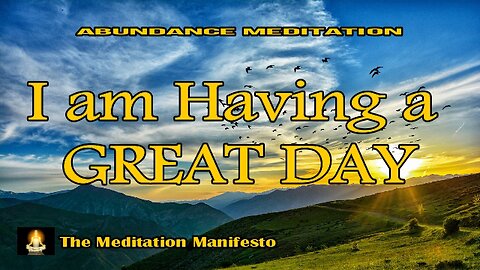 I am Having a GREAT DAY | Subliminal Affirmations | Good Mood | Delta Tones #selfbelief #confidence