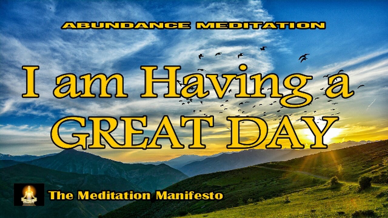 I am Having a GREAT DAY | Subliminal Affirmations | Good Mood | Delta Tones #selfbelief #confidence