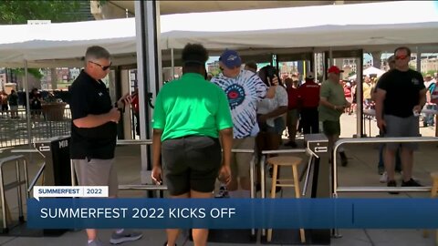 Gates open at Summerfest marking the return of the festival