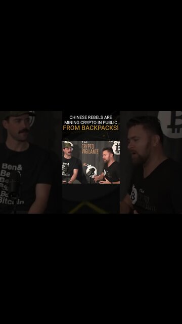 Chinese Rebels Are Mining Crypto In Public From Backpacks