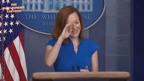 Psaki dodges question about why Biden didn't call on Fox News at his first press conference.