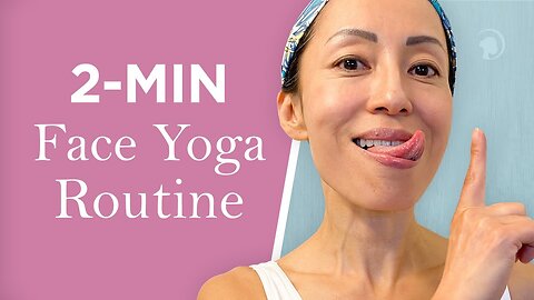 2-Minute Face Yoga That Really Makes A Difference