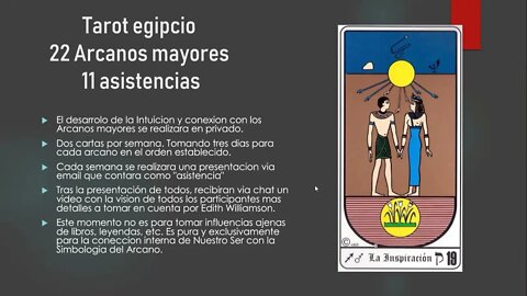 Taller Autorreferente Tarot Egipcio y Lectura Ampliada Cabala de la Prediccion