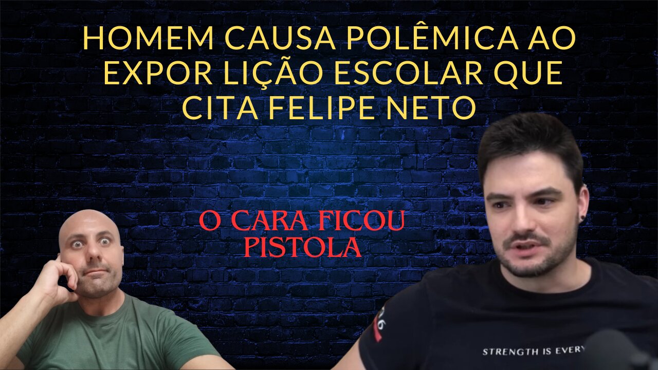 Felipe Neto em polêmica