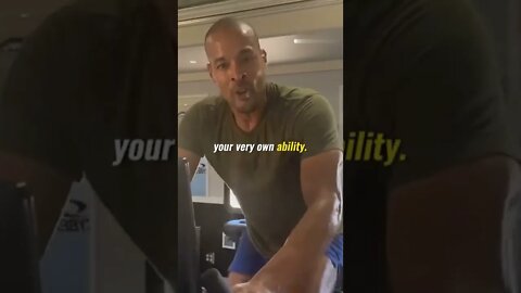 Don’t doubt your ability. #davidgoggins #dontdoubtyourself #dontletpeoplebringyoudown #beyou