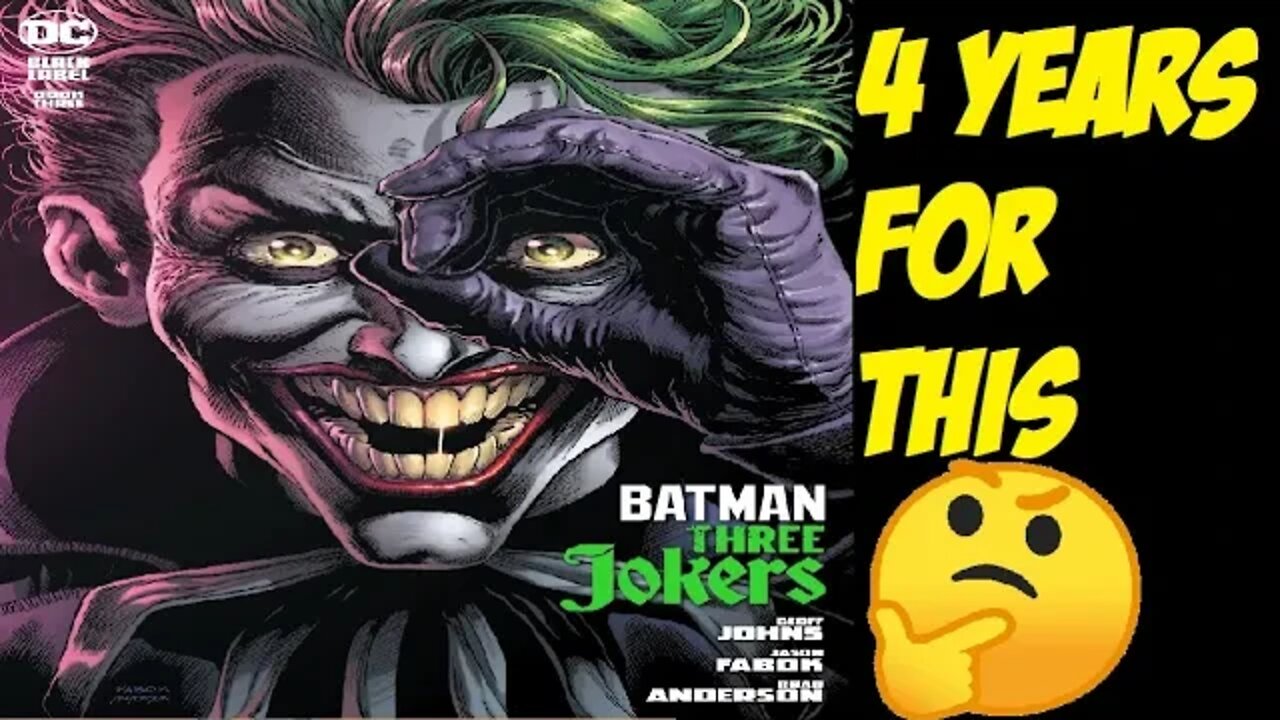 Batman Three Jokers- Interesting But Flawed