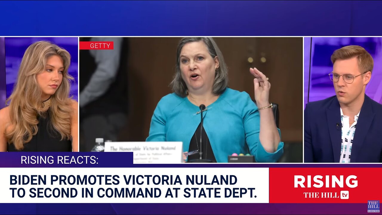 Ukraine-Hawk Victoria Nuland REWARDED By Biden, appointed to key State Dept position