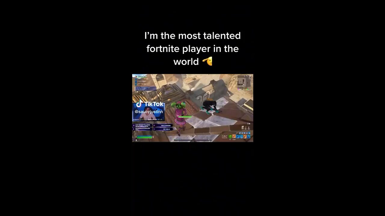 I’M THE MOST TALENTED FORTNITE PLAYER IN THE WORLD 🌍