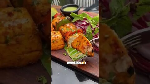 PANEER TIKKA 🤤 #shortfood #street #shorts #taste