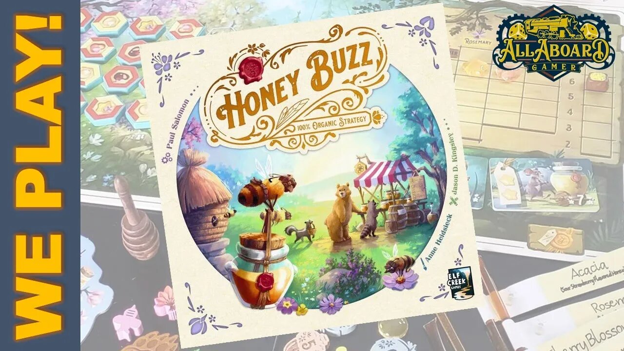 We Play Honey Buzz by Elf Creek Games 2-Player!