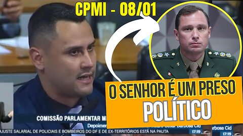 SENADOR CLEITINHO afirma que MAURO CID é um preso político no Brasil e defende o PR Bolsonaro