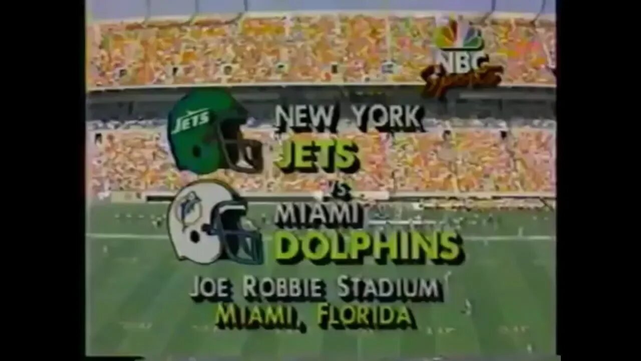 1990-10-07 New York Jets vs Miami Dolphins