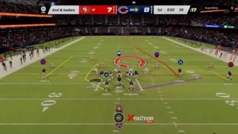 Madden 23 Chicago Bears vs. Sanfrancisco 49rs double header