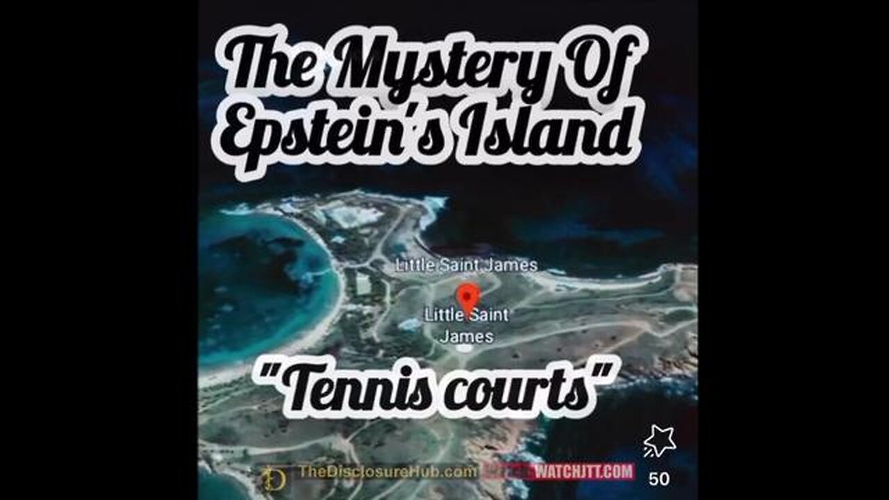 THE MYSTERY OF THE EPSTEIN‘S ISLAND TENNIS COURTS..