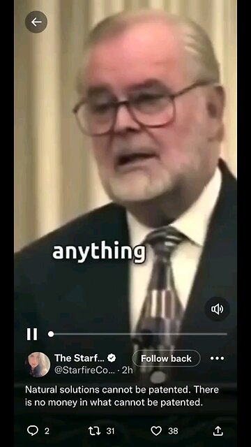 nothing from nature can be patented