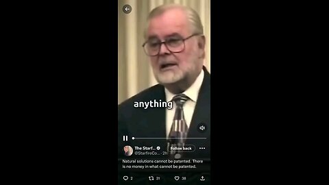 nothing from nature can be patented