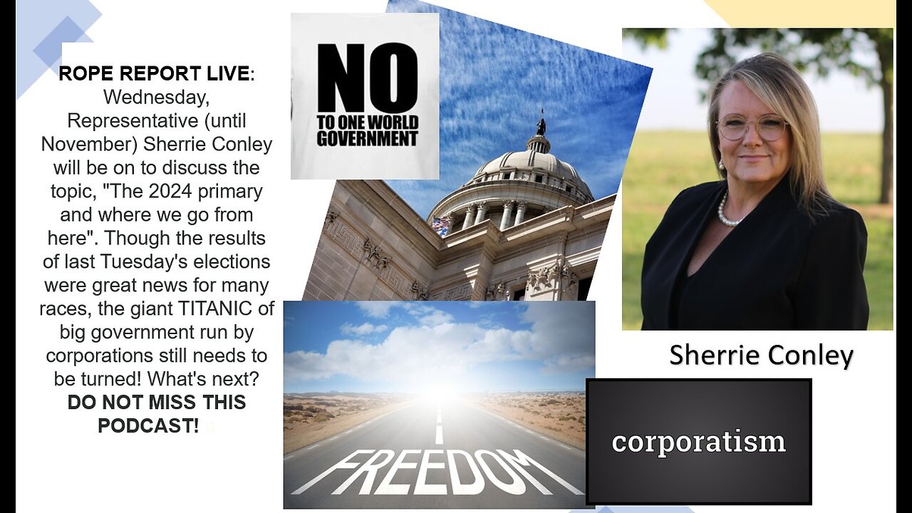 Where Do We Go From Here? - Sherrie Conley; ROPE Report Live